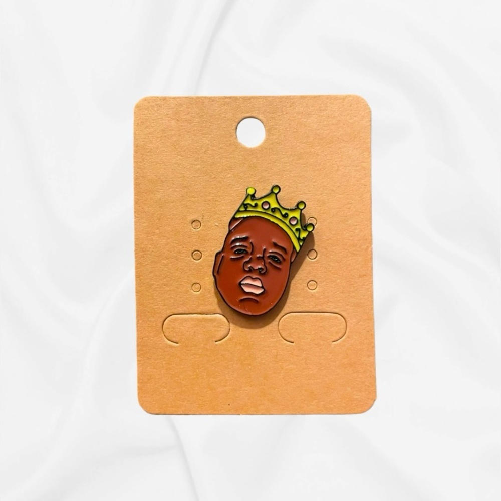 3/$25 Biggie Enamel Pin